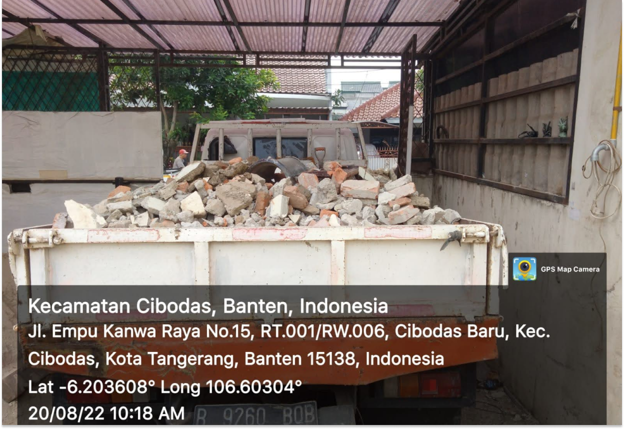 Buang Puing Cibodas Tangerang